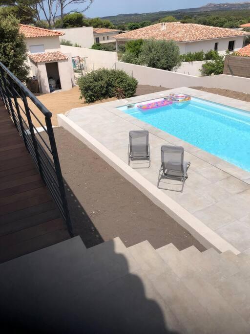 Villa Neuve Avec Piscine Bonifacio  Exterior foto